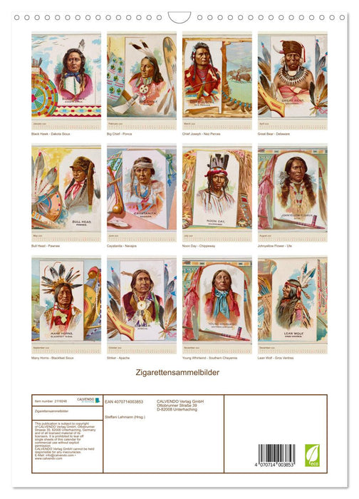 Cigarette collection pictures (CALVENDO Monthly Calendar 2026)