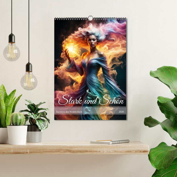 Strong and beautiful facets of femininity (CALVENDO Monthly Calendar 2026)