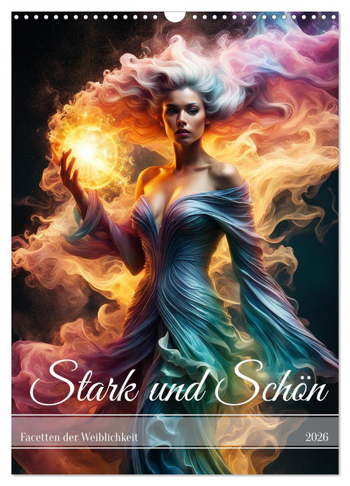 Strong and beautiful facets of femininity (CALVENDO Monthly Calendar 2026)