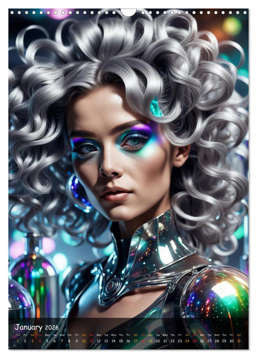 Strong and beautiful facets of femininity (CALVENDO Monthly Calendar 2026)