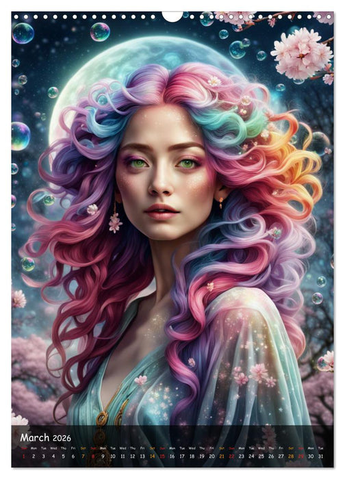 Strong and beautiful facets of femininity (CALVENDO Monthly Calendar 2026)