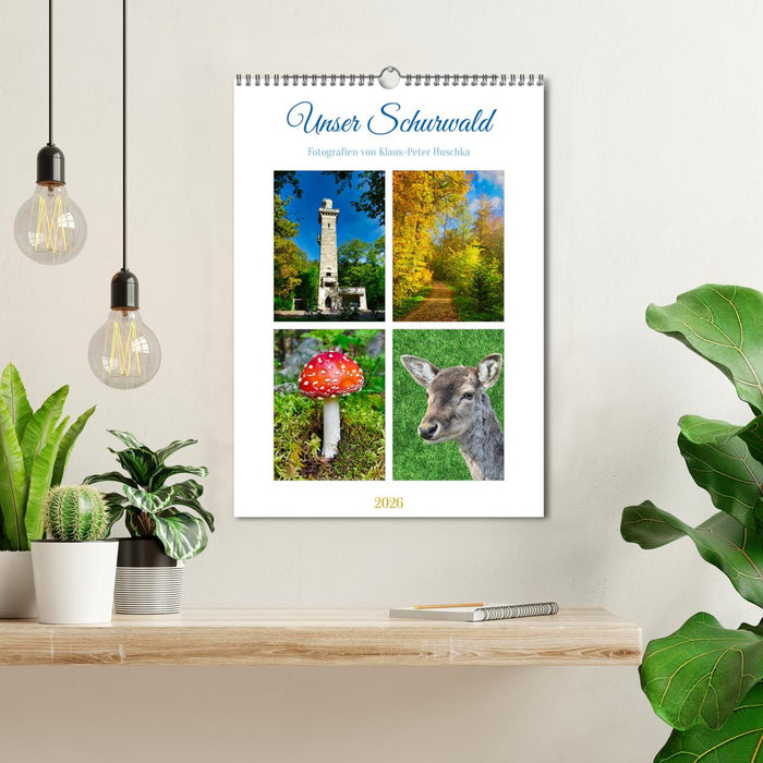 Our Schurwald (CALVENDO Monthly Calendar 2026)