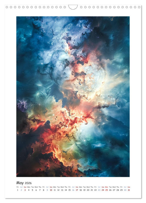 Beyond the stars (CALVENDO Monthly Calendar 2026)