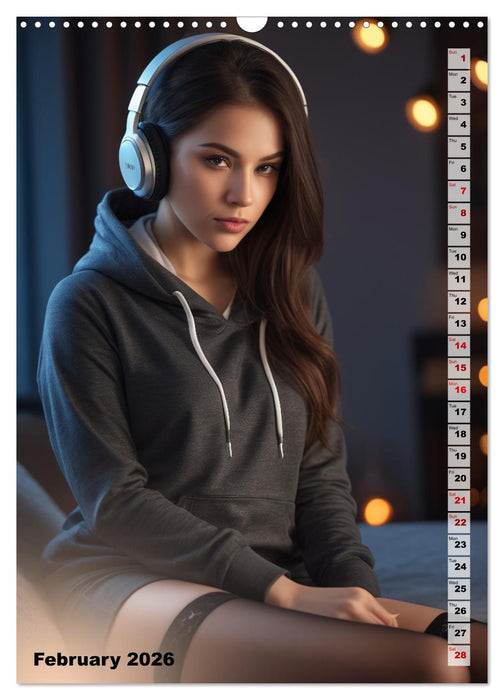 Stockings in everyday life (CALVENDO Monthly Calendar 2026)