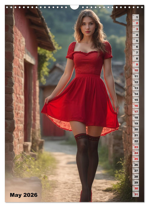 Stockings in everyday life (CALVENDO Monthly Calendar 2026)