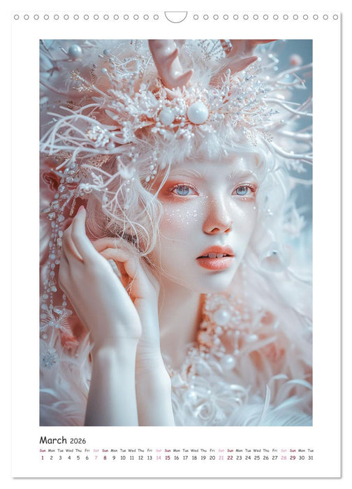 Elves and fairies (CALVENDO Monthly Calendar 2026)