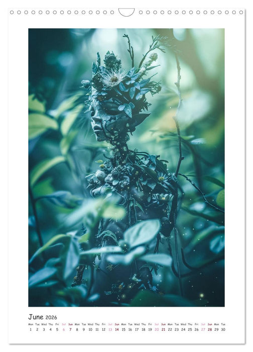 Elves and fairies (CALVENDO Monthly Calendar 2026)