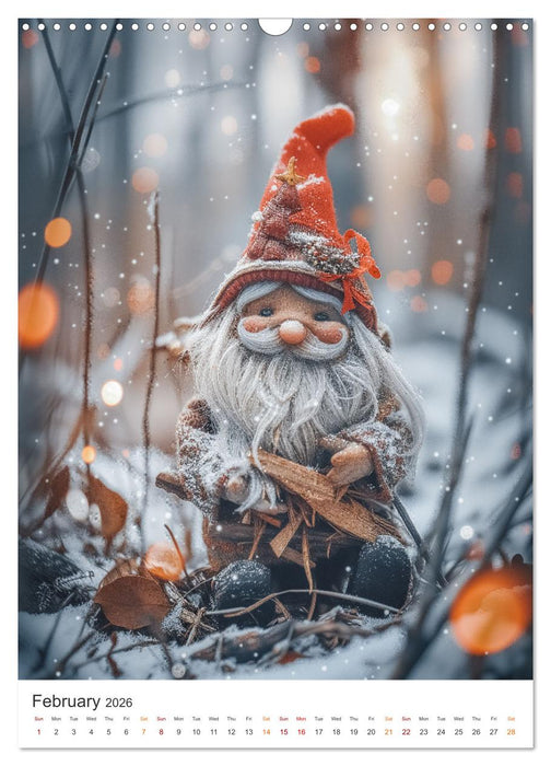 Dwarves and gnomes (CALVENDO Monthly Calendar 2026)