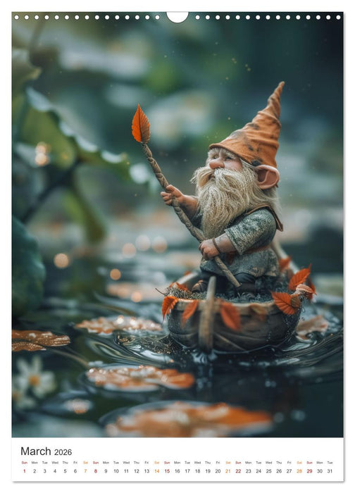 Dwarves and gnomes (CALVENDO Monthly Calendar 2026)