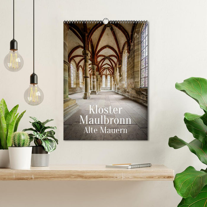 Maulbronn Monastery - Old Walls (CALVENDO Monthly Calendar 2026)