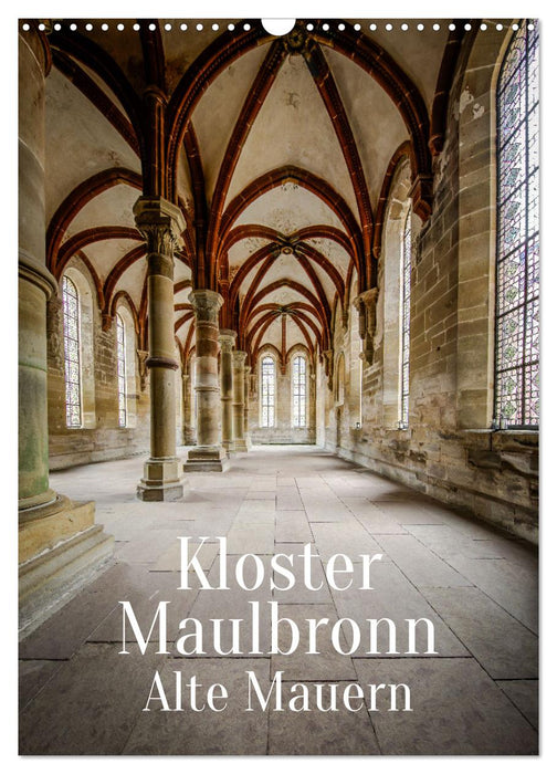 Maulbronn Monastery - Old Walls (CALVENDO Monthly Calendar 2026)