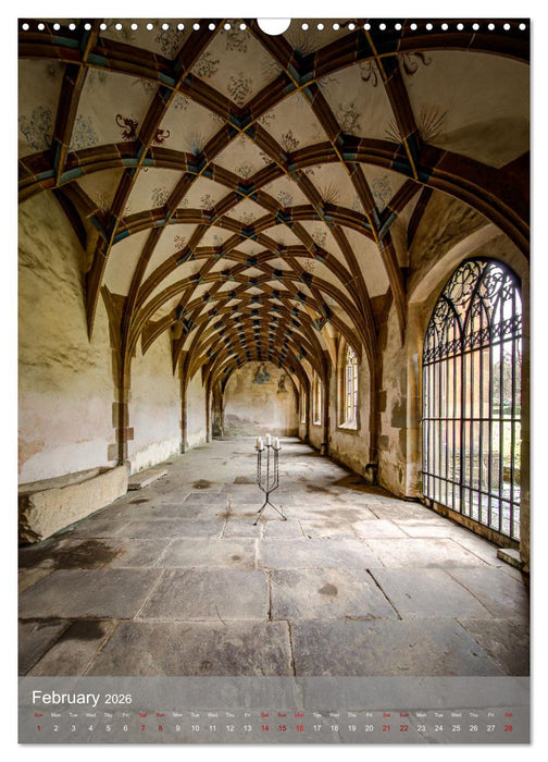 Maulbronn Monastery - Old Walls (CALVENDO Monthly Calendar 2026)