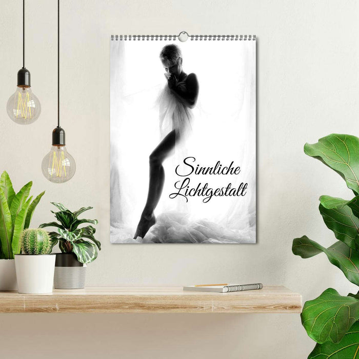 Sensual figure of light (CALVENDO Monthly Calendar 2026)