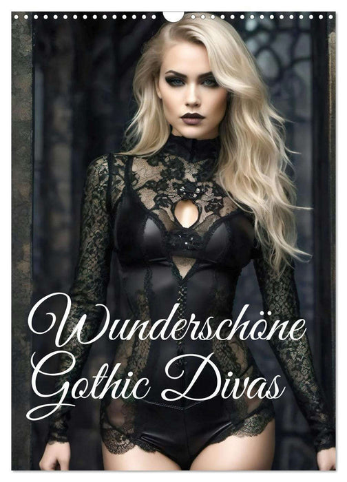 Beautiful Gothic Divas (CALVENDO Monthly Calendar 2026)