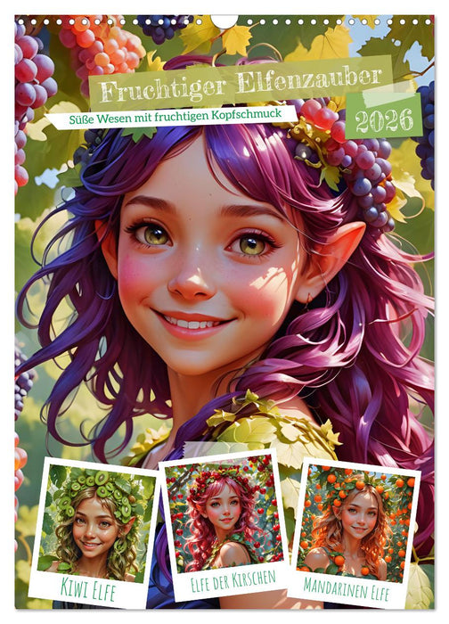 Fruity fairy magic (CALVENDO Monthly Calendar 2026)