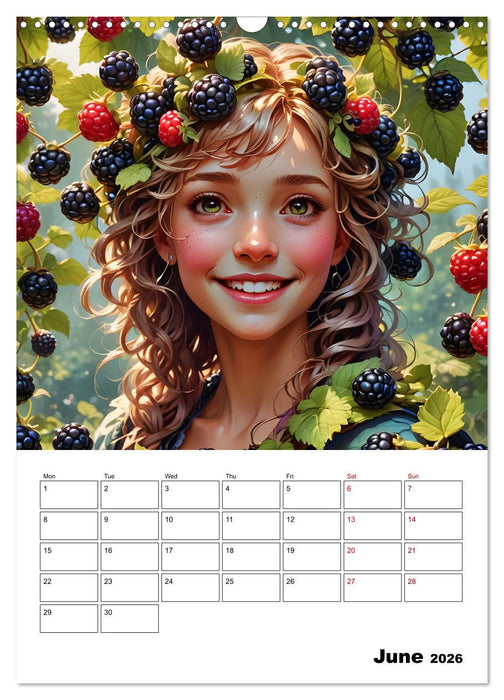 Fruity fairy magic (CALVENDO Monthly Calendar 2026)