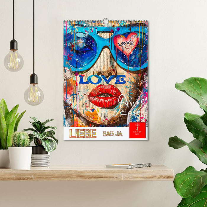 Love - say yes (CALVENDO Monthly Calendar 2026)