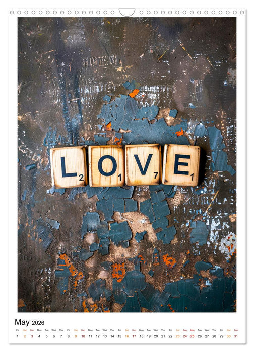 Love - say yes (CALVENDO Monthly Calendar 2026)