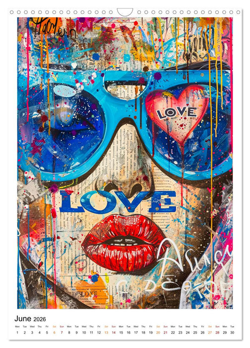 Love - say yes (CALVENDO Monthly Calendar 2026)