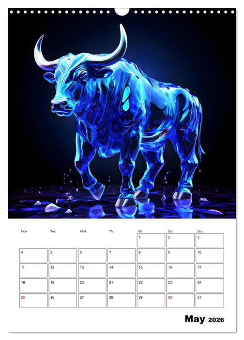 The constellations of the stars (CALVENDO Monthly Calendar 2026)