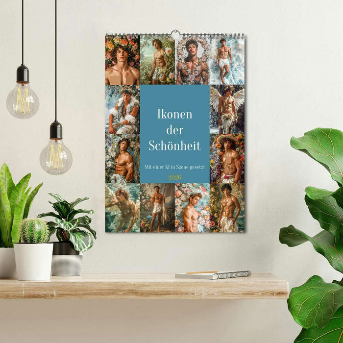 Icons of beauty (CALVENDO Monthly Calendar 2026)