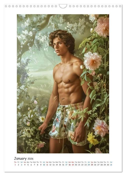 Icons of beauty (CALVENDO Monthly Calendar 2026)