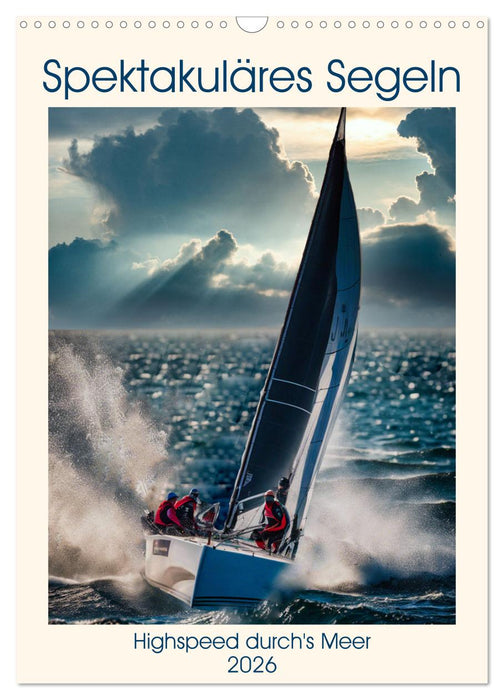 Spectacular sailing (CALVENDO Monthly Calendar 2026)