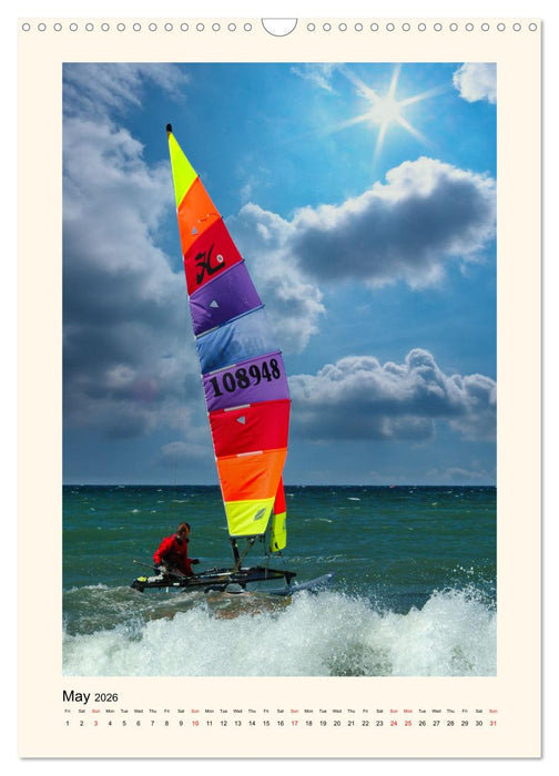 Spectacular sailing (CALVENDO Monthly Calendar 2026)