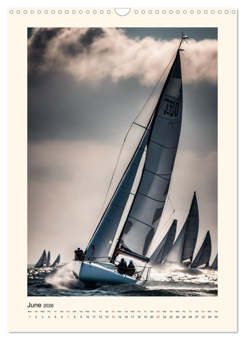 Spectacular sailing (CALVENDO Monthly Calendar 2026)