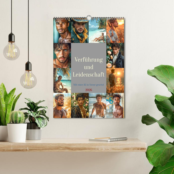 Seduction and passion (CALVENDO Monthly Calendar 2026)