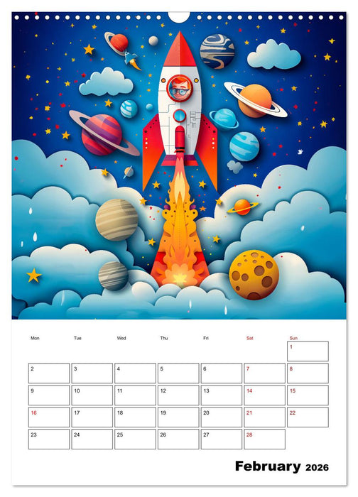 Dream jobs of tomorrow - The future planner for big dreams (CALVENDO Monthly Calendar 2026)
