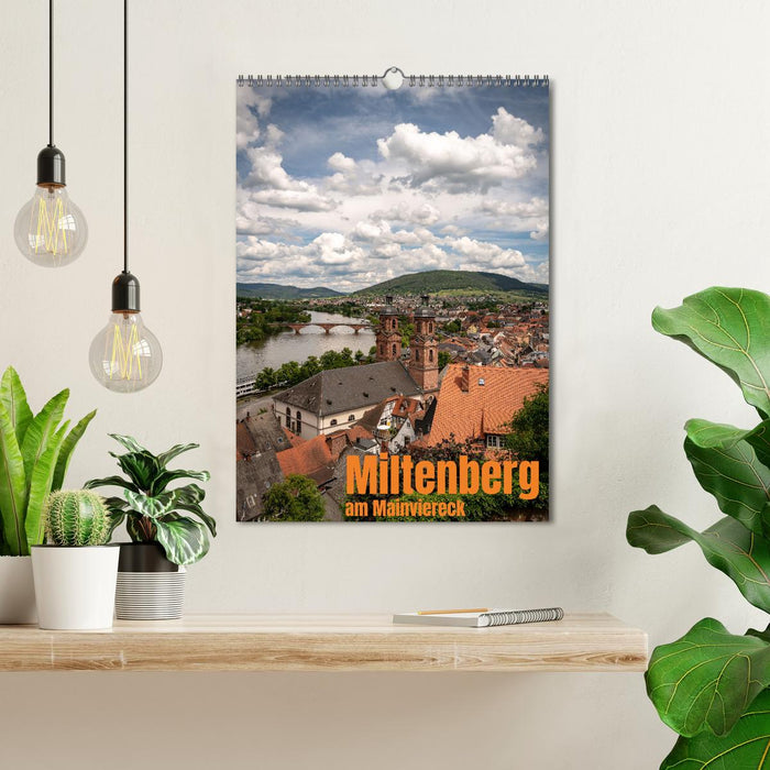 Miltenberg on the Main quadrangle (CALVENDO Monthly Calendar 2026)