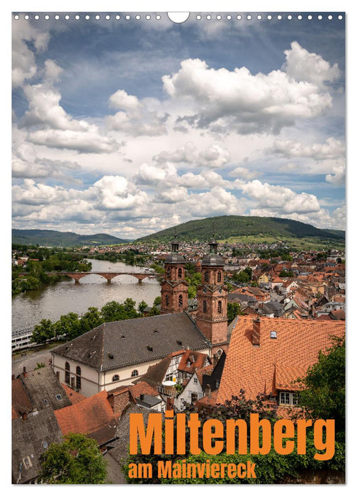 Miltenberg on the Main quadrangle (CALVENDO Monthly Calendar 2026)
