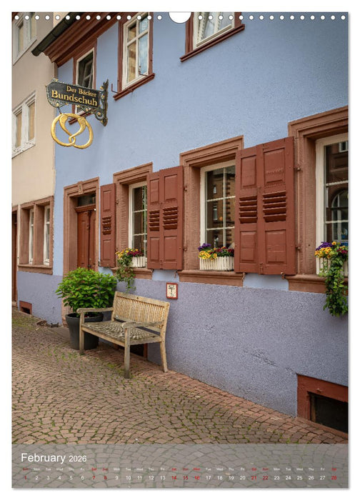 Miltenberg on the Main quadrangle (CALVENDO Monthly Calendar 2026)