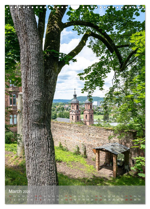 Miltenberg on the Main quadrangle (CALVENDO Monthly Calendar 2026)