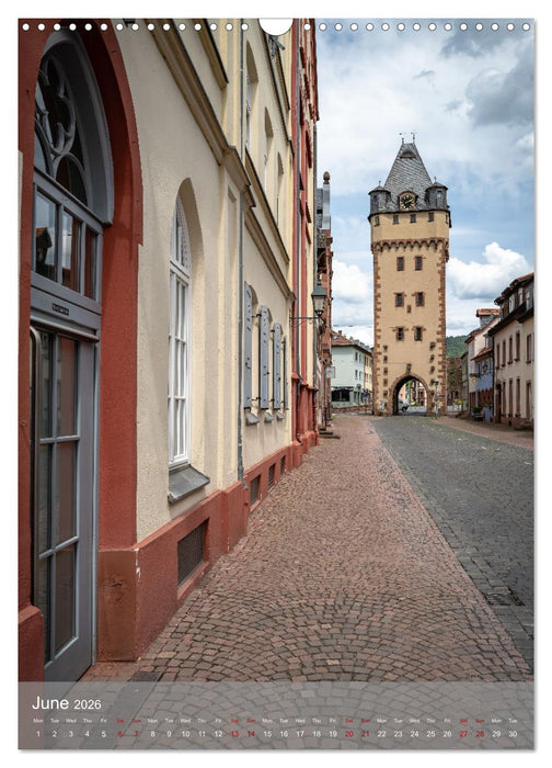 Miltenberg on the Main quadrangle (CALVENDO Monthly Calendar 2026)