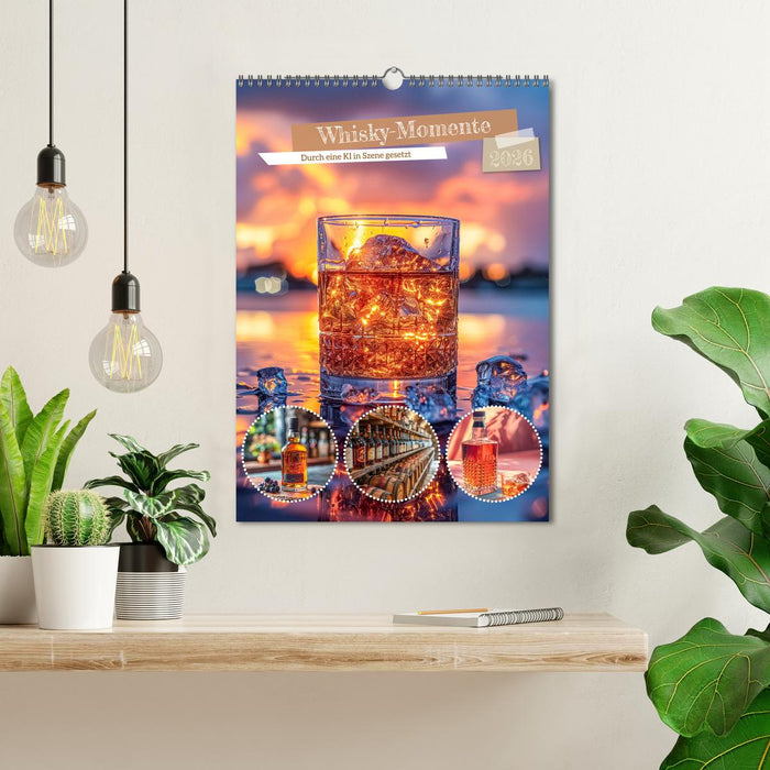 Whisky moments (CALVENDO Monthly Calendar 2026)