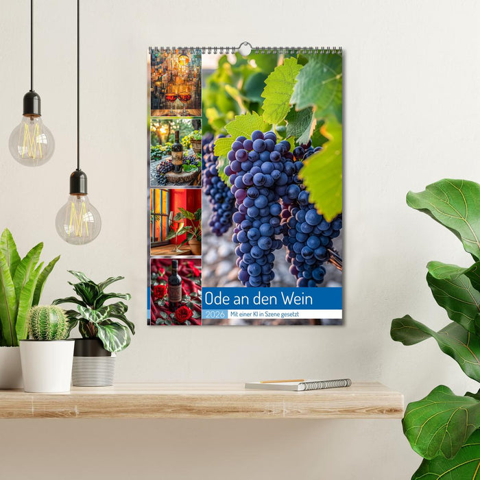 Ode to wine (CALVENDO Monthly Calendar 2026)