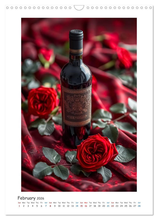 Ode to wine (CALVENDO Monthly Calendar 2026)