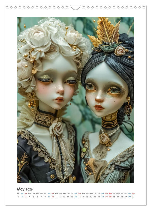 Artful faces (CALVENDO Monthly Calendar 2026)