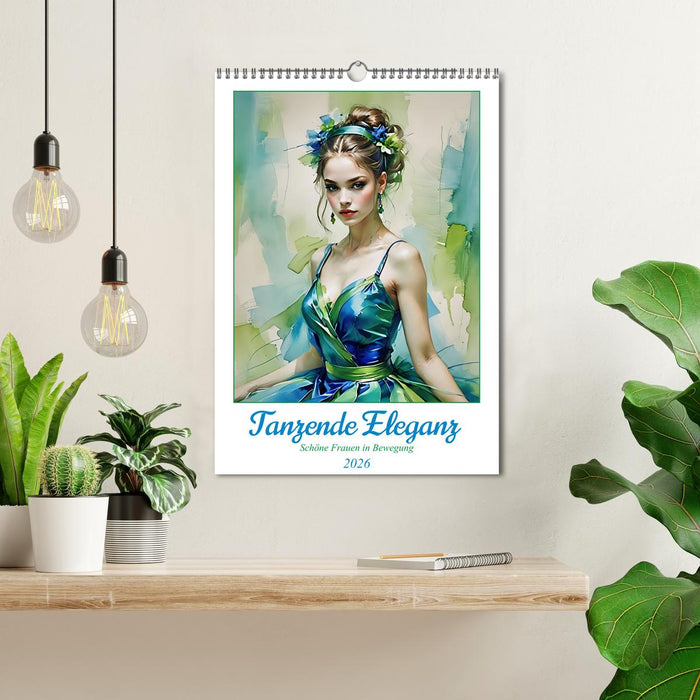 Dancing elegance (CALVENDO Monthly Calendar 2026)