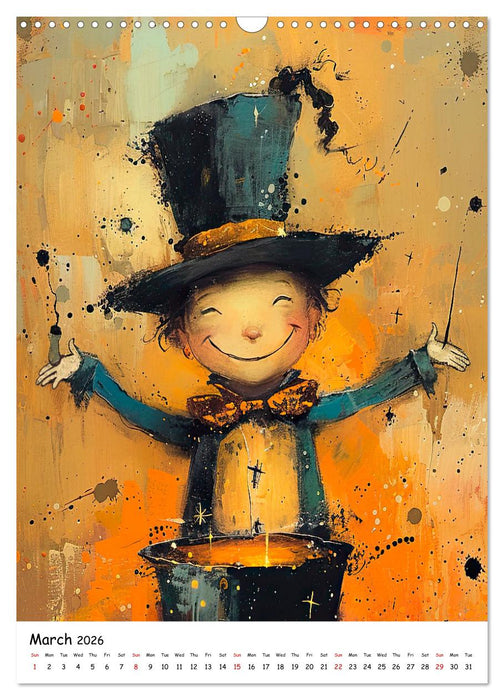 The magic of the fairytale world (CALVENDO Monthly Calendar 2026)