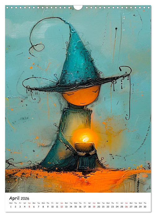 The magic of the fairytale world (CALVENDO Monthly Calendar 2026)