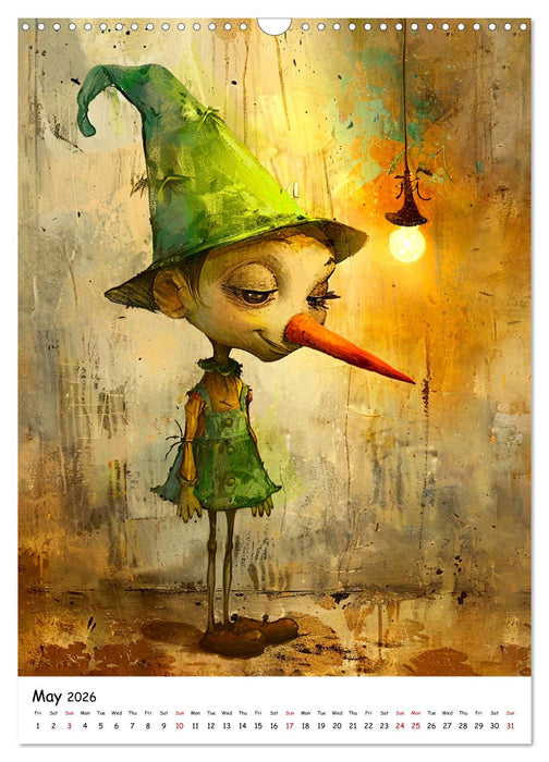 The magic of the fairytale world (CALVENDO Monthly Calendar 2026)