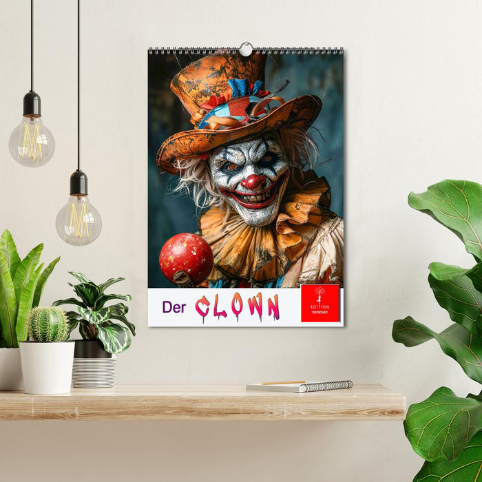 Der Clown (CALVENDO Monthly Calendar 2026)