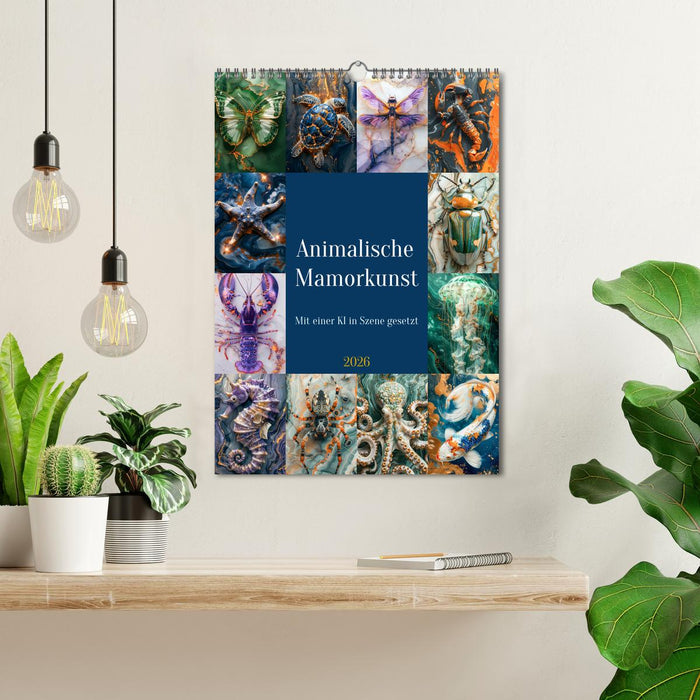 Animal mom art (CALVENDO Monthly Calendar 2026)