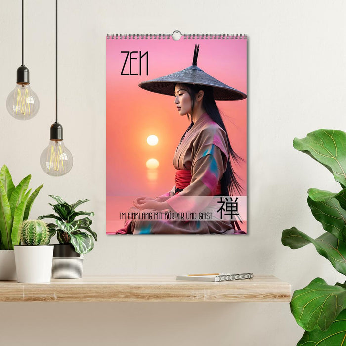 Zen - in harmony with body and mind (CALVENDO Monthly Calendar 2026)