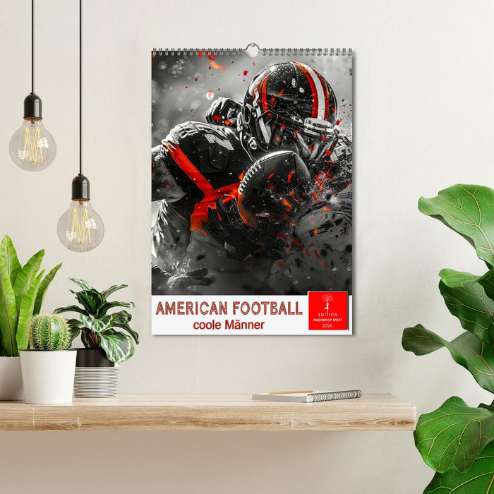 American Football - coole Männer (CALVENDO Monthly Calendar 2026)