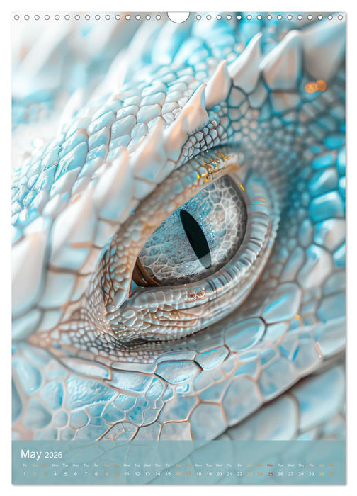 Dragons - Spotted in fantasy land (CALVENDO Monthly Calendar 2026)