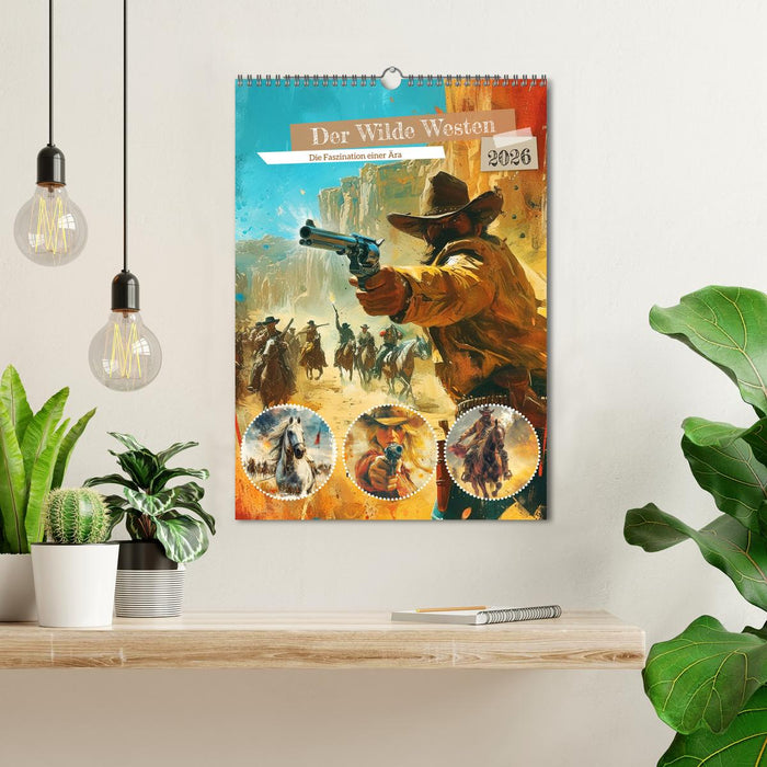 The Wild West. The fascination of an era (CALVENDO Monthly Calendar 2026)